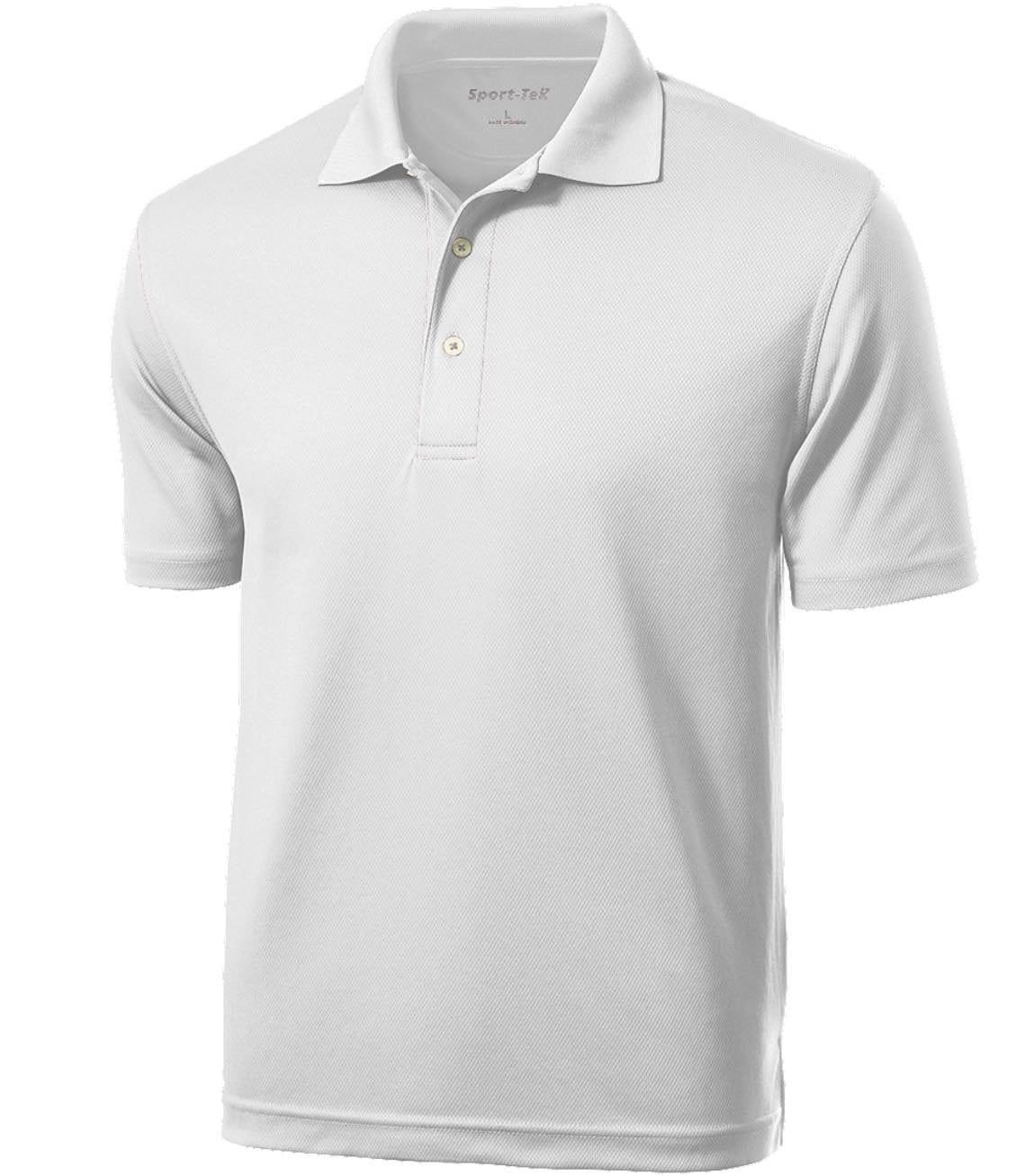 Sport-Tek_WHITE_Dri-Mesh_Polo